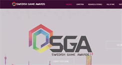 Desktop Screenshot of gameawards.se